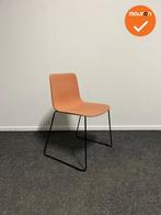 Vergaderstoel - Fredericia Denmark - Oranje gestoffeerd met, Vergader- of Presentatieruimte, Ophalen of Verzenden, Gebruikt, Stoel