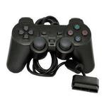 Nieuwe PS2 controller zwart, met garantie morgen in huis!, Spelcomputers en Games, Spelcomputers | Sony PlayStation Consoles | Accessoires