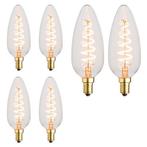 Set van 6 LED XL kaarslampen E14 | 3-staps dimbaar | 4.5 wat, Verzenden, Overige typen, E14 (klein), Nieuw