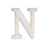 Houten letter lamp N – handgemaakt en sfeervolle verlicht., Kinderen en Baby's, Kinderkamer | Inrichting en Decoratie, Ophalen of Verzenden