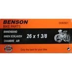 Benson Binnenband butyl - 26 inch - Dunlop ventiel 25 mm..., Ophalen of Verzenden, Nieuw