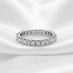 Eeuwigheidsring - 18 karaat Witgoud Diamant (Natuurlijk) -