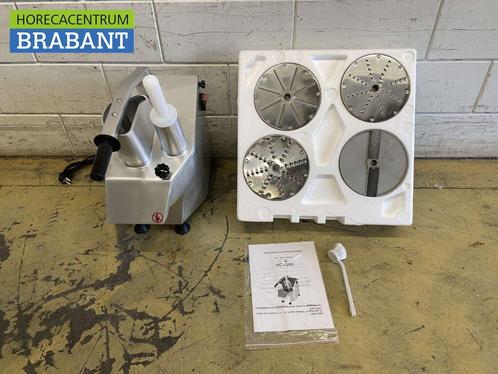 Groentesnijmachine met 2 snijschijven en 3 raspen 230V, Zakelijke goederen, Horeca | Keukenapparatuur, Nieuw in verpakking, Ophalen of Verzenden