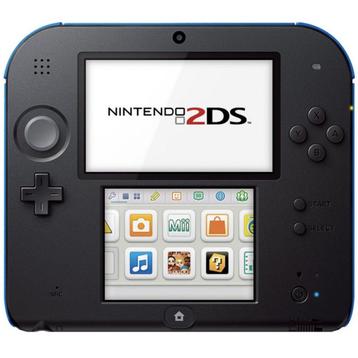Nintendo 2DS Console - Blauw/Zwart beschikbaar voor biedingen