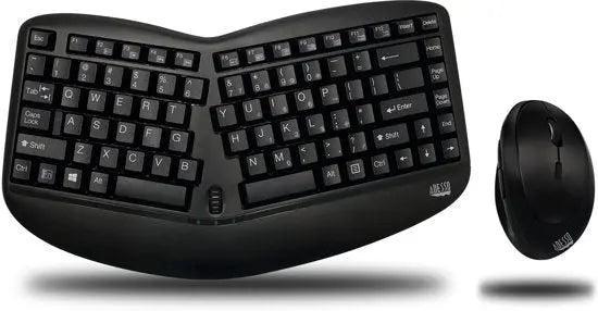 Adesso WKB-1150CB - draadloos keyboard - QWERTY toetsenbo..., Hobby en Vrije tijd, Elektronica-componenten, Nieuw, Ophalen of Verzenden