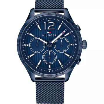 Tommy Hilfiger Heren Horloge 1791471 - Blauwe Quartz Chro... beschikbaar voor biedingen