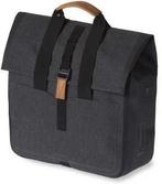 Basil Urban Dry Shopper Fietsshopper 20 liter - Charcoal Mel, Verzenden, Nieuw