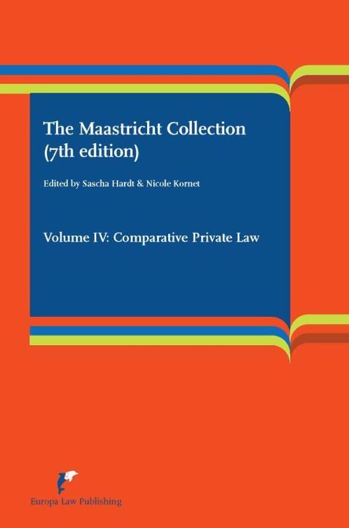 The Maastricht Collection 7th edition 9789462512641, Boeken, Studieboeken en Cursussen, Zo goed als nieuw, Verzenden