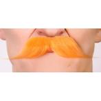 Oranje koningsdag verkleedkleding accessoire snorren - Sno.., Ophalen of Verzenden, Nieuw