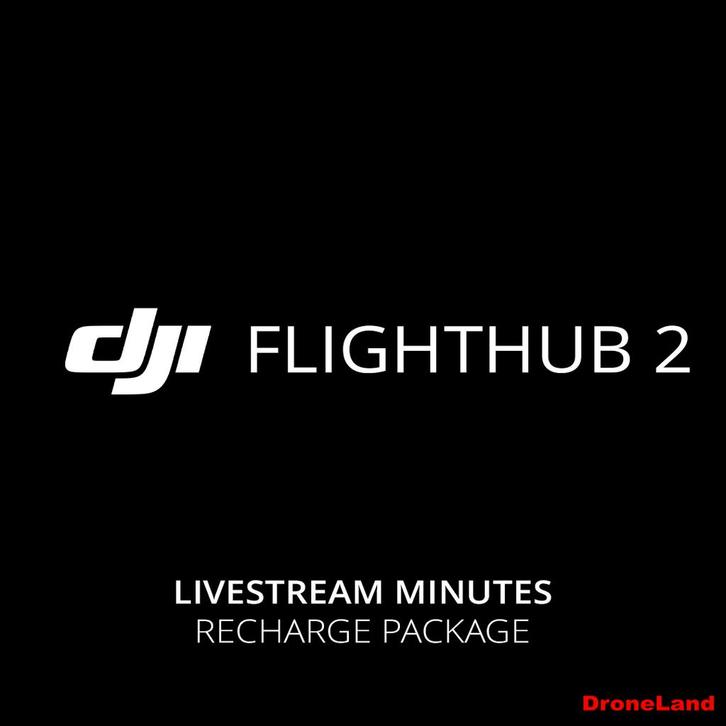 DJI FlightHub 2 Livestream Minutes (10,000) Recharge Package, Hobby en Vrije tijd, Modelbouw | Radiografisch | Helikopters en Quadcopters