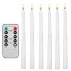 Ledkaarsen 6 st met afstandsbediening wit warmwit timer voor, Hobby en Vrije tijd, Ophalen of Verzenden, Nieuw