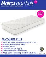 Pocketvering matras met koudschuim - direct leverbaar!, Verzenden, Nieuw, Overige maten, Matras