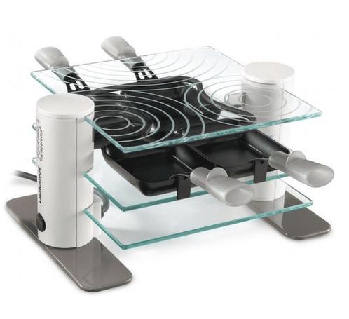Lagrange Raclette Transparantie 009404 600 W Gedompelde glas, Huis en Inrichting, Keuken | Keukenbenodigdheden, Zo goed als nieuw