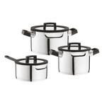 6 Delige Downdraft Pannenset Essentials Uqonic - Berghoff, Verzenden, Nieuw