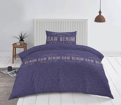 Dekbedovertrek polykatoen raw denim (140 x 200/220 cm), Huis en Inrichting, Slaapkamer | Beddengoed, Nieuw
