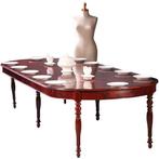 Franse coulissetafel in mahonie met paraplu poot ca 1860 met, Ophalen of Verzenden