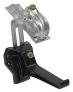 Ovation LG28 PVC-Ti gootbeugel met dakhaak (verb.oph.) zwart, Doe-het-zelf en Verbouw, Ophalen of Verzenden, Nieuw