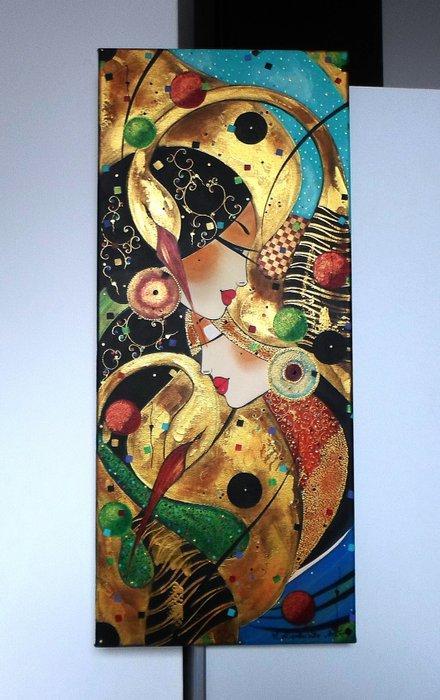 Marek Wierchuszko - On the wind, Antiek en Kunst, Kunst | Schilderijen | Modern