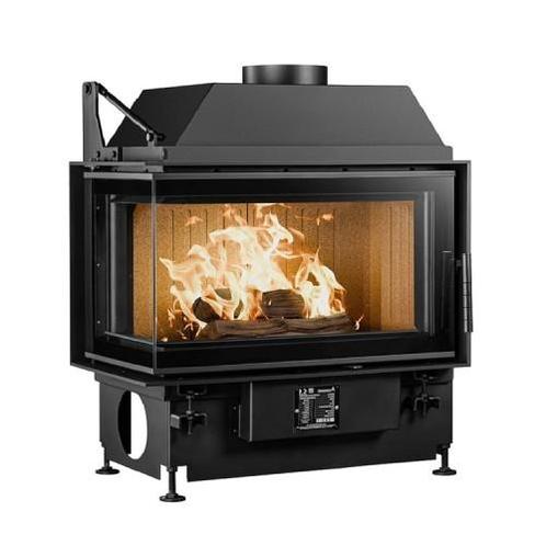 Inbouw Houtkachel Quattro 80 L Links Open Side, Huis en Inrichting, Kachels, Verzenden