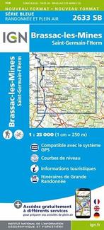 Topografische Wandelkaart van Frankrijk 2633SB -, Boeken, Atlassen en Landkaarten, Nieuw, Verzenden