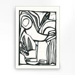 *WOONWINKEL* Urban Cotton Vogel Wandkleed In Frame S 80x110, Huis en Inrichting, Woonaccessoires | Overige, Verzenden, Nieuw