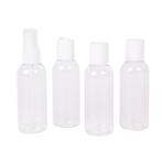 Benson Reisflesjes Set - 4-delig - Transparant - Inclusie..., Ophalen of Verzenden, Nieuw