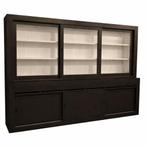 Buffetkast antraciet - wit Enschede 300cm, Ophalen of Verzenden, Nieuw