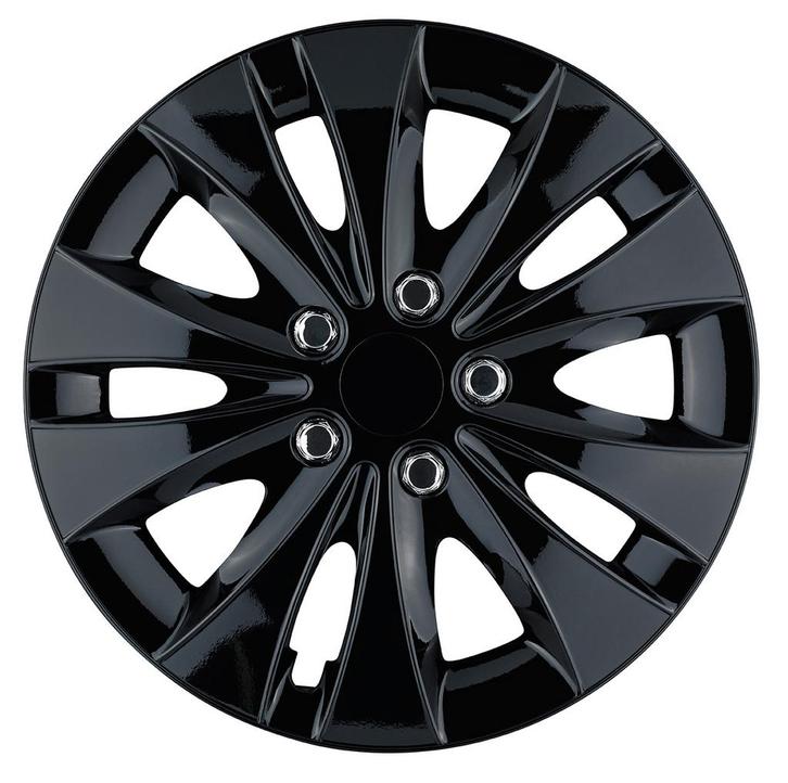 Wieldoppen  Storm X Zwart 13 inch, Auto diversen, Wieldoppen, Verzenden