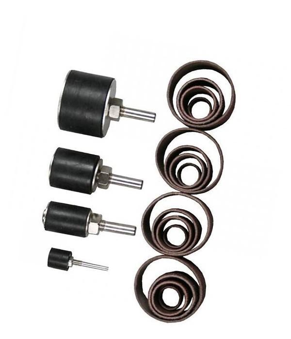 Schuurschijfset (20 delig) met schuurbanden, Doe-het-zelf en Verbouw, Gereedschap | Handgereedschap, Nieuw, Ophalen of Verzenden