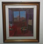 Giuseppe Bertolini (1939-1977) - Stanza studio con vista su