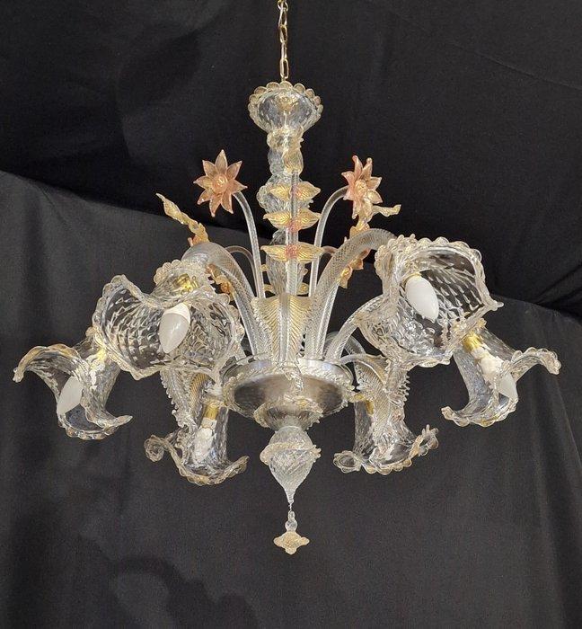 Vetreria di Murano - Kroonluchter - Muranoglas, Antiek en Kunst, Antiek | Lampen