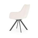 Eetkamerstoel By-Boo Bliss with armrest - beige 240094, Overige kleuren, Nieuw, Stof, Vijf, Zes of meer stoelen