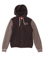 NIKE Womens Hooded Tracksuit Top Jacket UK 10 Small Black, Verzenden, Nieuw