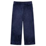 vidaXL Kinderbroek fluweel 92 donkerblauw, Verzenden, Nieuw