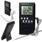 Keukenthermometer-Sonde-LCD-Timer-voor vlees, Ophalen of Verzenden, Nieuw