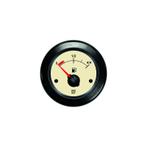 VETUS Brandstofmeter - 12V - Creme/chroom - inbouwmaat 52 mm, Ophalen of Verzenden, Nieuw