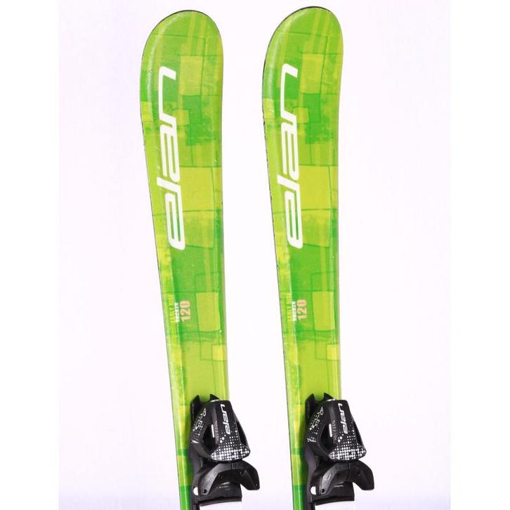 120 130 kinder skis ELAN FORMULA, green + Elan 7.5, Sport en Fitness, Skiën en Langlaufen, Gebruikt, Verzenden