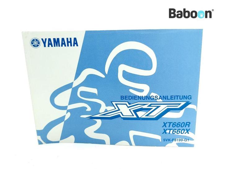 Instructie Boek Yamaha XT 660 R 2004-2014 (XT660R) German, Motoren, Onderdelen | Yamaha, Gebruikt, Verzenden
