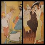 Marcello Dudovich (1878-1962) - n. 2 originals chromo Litho, Antiek en Kunst