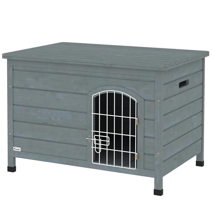 TRUUSK Hondenhok Met Deur - Waterdicht - Voor Katten en Koni, Dieren en Toebehoren, Honden-accessoires, Nieuw, Verzenden
