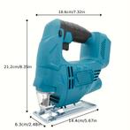 18V Accu Tacker met 4 Snelheden & 45° Verzakknipt, LED Werkl, Verzenden, Nieuw