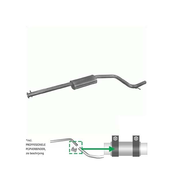Middendemper Ford Mondeo 2.0, Auto-onderdelen, Uitlaatsystemen, Verzenden