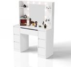 2dekans | Kaptafel / Schminktafel Malia - Incl. Spiegel en, Ophalen of Verzenden, Zo goed als nieuw