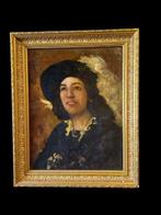 Ernesto Levorati (1848-1920), Toegeschreven aan - Ritratto, Antiek en Kunst