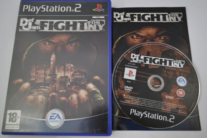 Def Jam Fight for NY (PS2 PAL), Spelcomputers en Games, Games | Sony PlayStation 2, 1 speler, Zo goed als nieuw, Verzenden