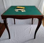 Speeltafel (2) - Tafel en Bridge-spel - Massief mahoniehout