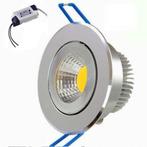 LED Inbouwspot Dimbaar Warm Wit Licht 2700K - 3W vervangt 3, Huis en Inrichting, Lampen | Spots, Ophalen of Verzenden, Nieuw