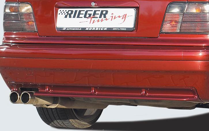 Rieger achteraanzetstuk Sport-Look | 3er E36 - Cabrio, Coupé, Auto-onderdelen, Carrosserie en Plaatwerk, Nieuw, BMW, Verzenden