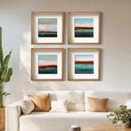 Noelia Correa Art - 4 Paintings Zav, Antiek en Kunst