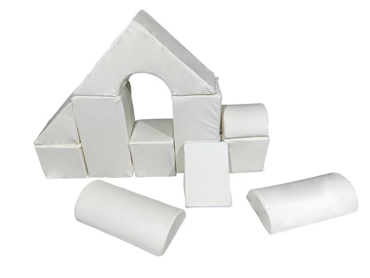 Grote Foam Blokken Wit | 11 Delig | Scherpe Prijs, Kinderen en Baby's, Speelgoed | Bouwstenen, Nieuw, Overige merken, Ophalen of Verzenden